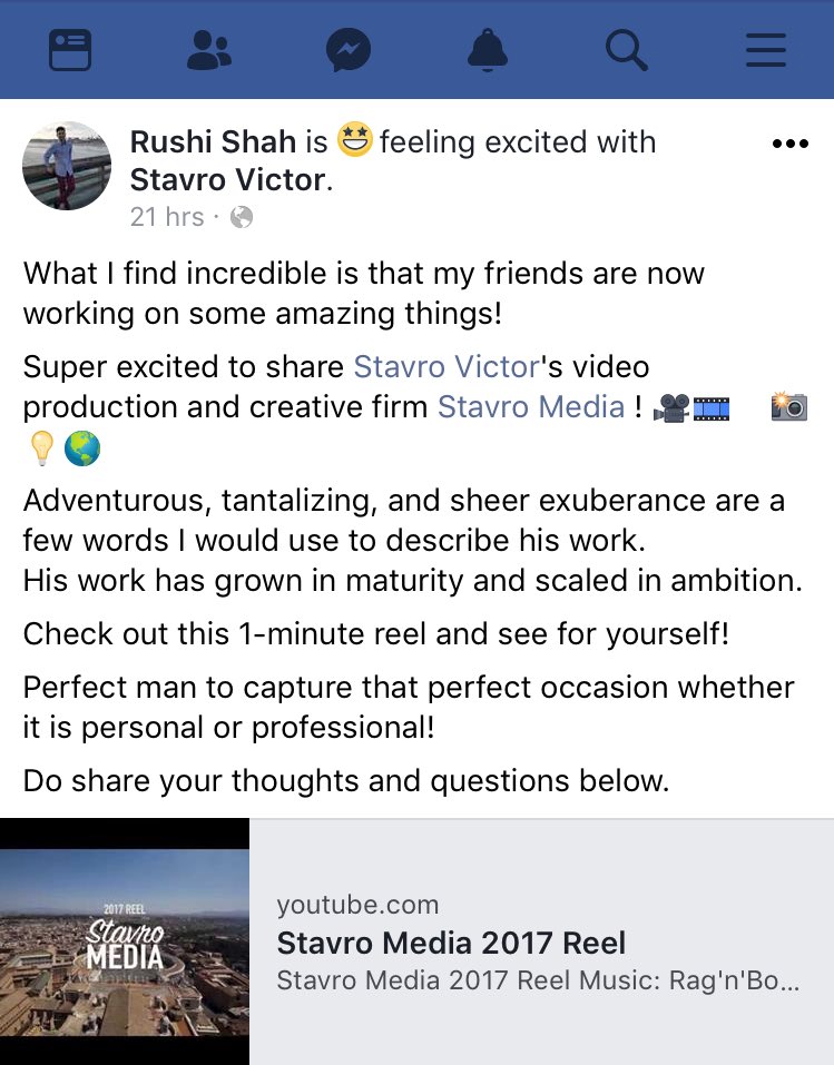 StavroMedia's tweet photo. “ Adventurous, tantalizing, and sheer exuberance are a few works I would use to describe his work..” 

I can’t thank @LilRushiShah enough for the kind words and love! https://t.co/Uk4aCzrGxj
