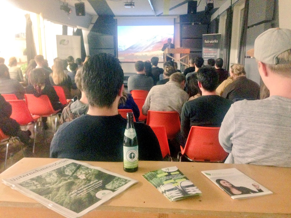 LenaBoedeker's tweet photo. Start smart, start sustainable! Great meetup by @talenteco to give insights into a #sustainable setup of #startups #berlinstartups #startupevents #everlean #fairworks #Unleash2018 https://t.co/wezXyPTW4y