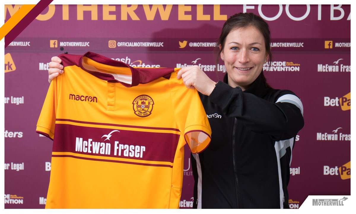 MotherwellFC's tweet photo. ✍🏻 | @MotherwellLFC have added their 11th signing to their squad, signing Lesley Condie ahead of the new season.

Welcome to the club, @Lesleyjc4.

https://t.co/I0AiBGSVCX https://t.co/agw18OlEAL