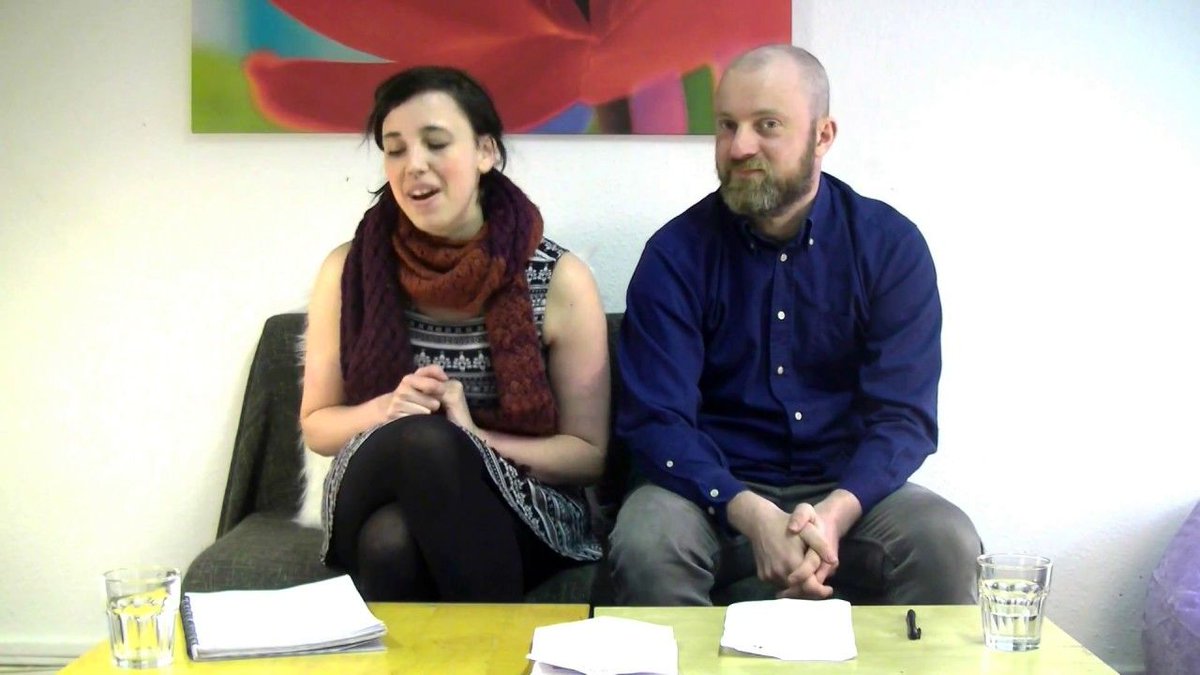lukeandjack's tweet photo. Smut Slam #Glasgow's @roisincaird sits down with Ian from @LGBTHealthy to talk about the upcoming #Sextival - plus, reading out a few anon questions/confessions from the Fuckbucket!
Join us at @lukeandjack this Saturday for our 1st ever coffee morning.
https://t.co/VAsxF9Jc8s https://t.co/6Q3Rrmp6lN