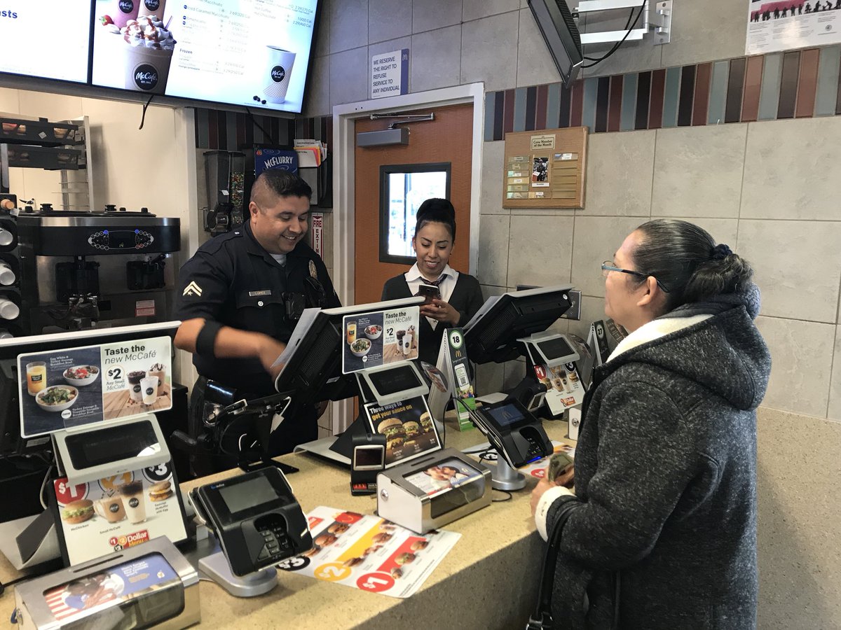 Coffee w/77th Cops &amp; SLO Coats - McD’s - Manchester &amp; Main <a href="/12SLO45/">Keith Tinsley</a> <a href="/PTingirides/">Phil Tingirides</a> <a href="/LAPD911POLICE/">LAPD</a> <a href="/SgtMooreLAPD/">SgtMoore</a> @12SLO73 @12SL15