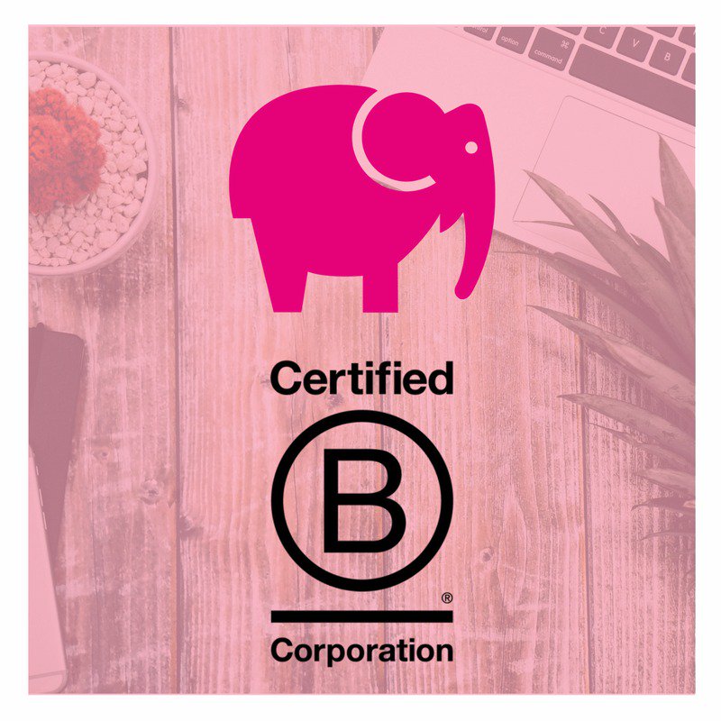ElephantLegal's tweet photo. February is #BCorp month! We're proud to be part of a community that uses business for good #bfabinfeb #businessforgood #Bthechange #bcorpmonth @BCorpUK https://t.co/6j4qYkXJoW