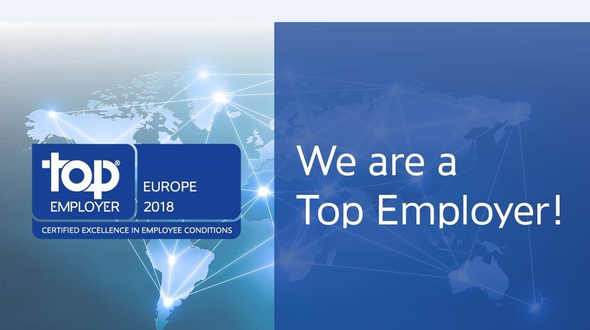 msd_es's tweet photo. MSDEspaña recibe por tercer año consecutivo la certificación 
@TopEmployers_Sp España y TopEmployer Europa, reconocimiento que sólo obtienen las empresas que han logrado el certificado en al menos otros cinco países del continente https://t.co/vLUhnKNq08 #TECD2018 https://t.co/xHwSTzDbqZ