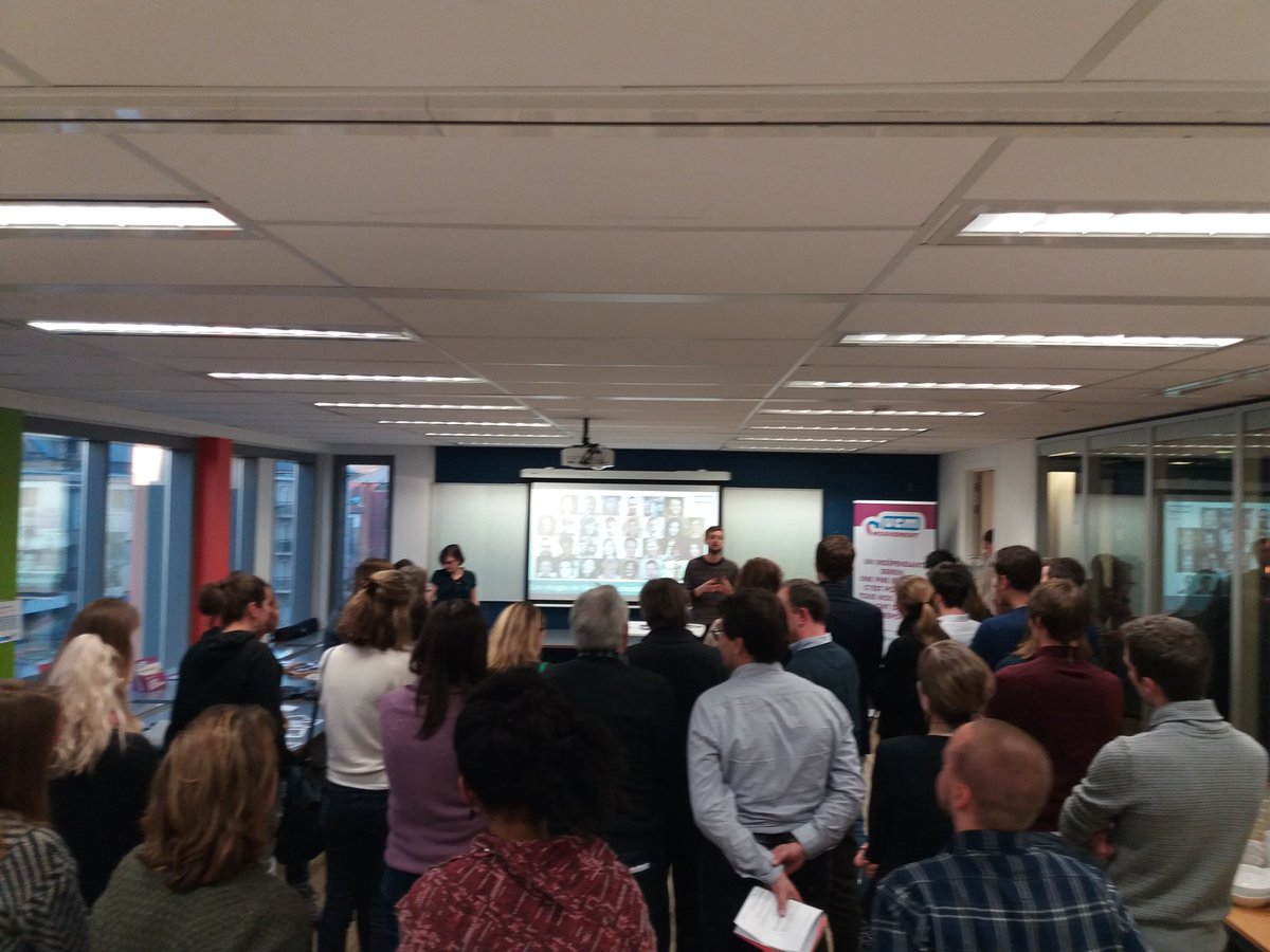 arisatha's tweet photo. The #CircularEconomy #mappingweek event of Brussels has just started.Circular actors are pitching their interesting activities. Thanks to Perrine Collin from UCM for bringing everyone together and @CircularEClub Club for the initiative. https://t.co/Br1EzMjx4A
