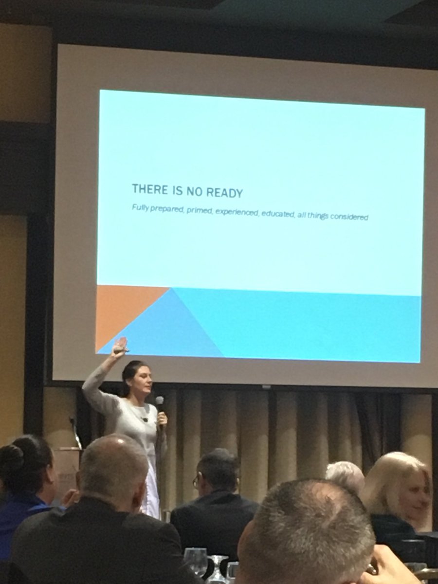pinderse's tweet photo. Kelsey shares with System Leaders the secrets to Leading #Innovation - changing ‘but’ to ‘and’ #TVDSB #tvadmin https://t.co/TTolAYmYGf