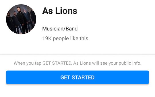 Send us a Facebook message so that we can update you on everything happening this year! It’s as easy as heading to this link (m.me/aslionsband) and clicking ‘Get Started’!