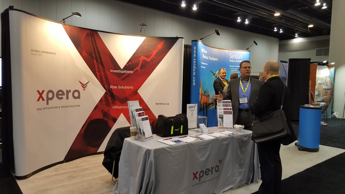 Xpera_ca's tweet photo. Good morning from #CARGO2018. CLC in full swing! stop by and chat with the Xpera team at booth 634 at the Vancouver Convention Center West https://t.co/up0uxi9dbU