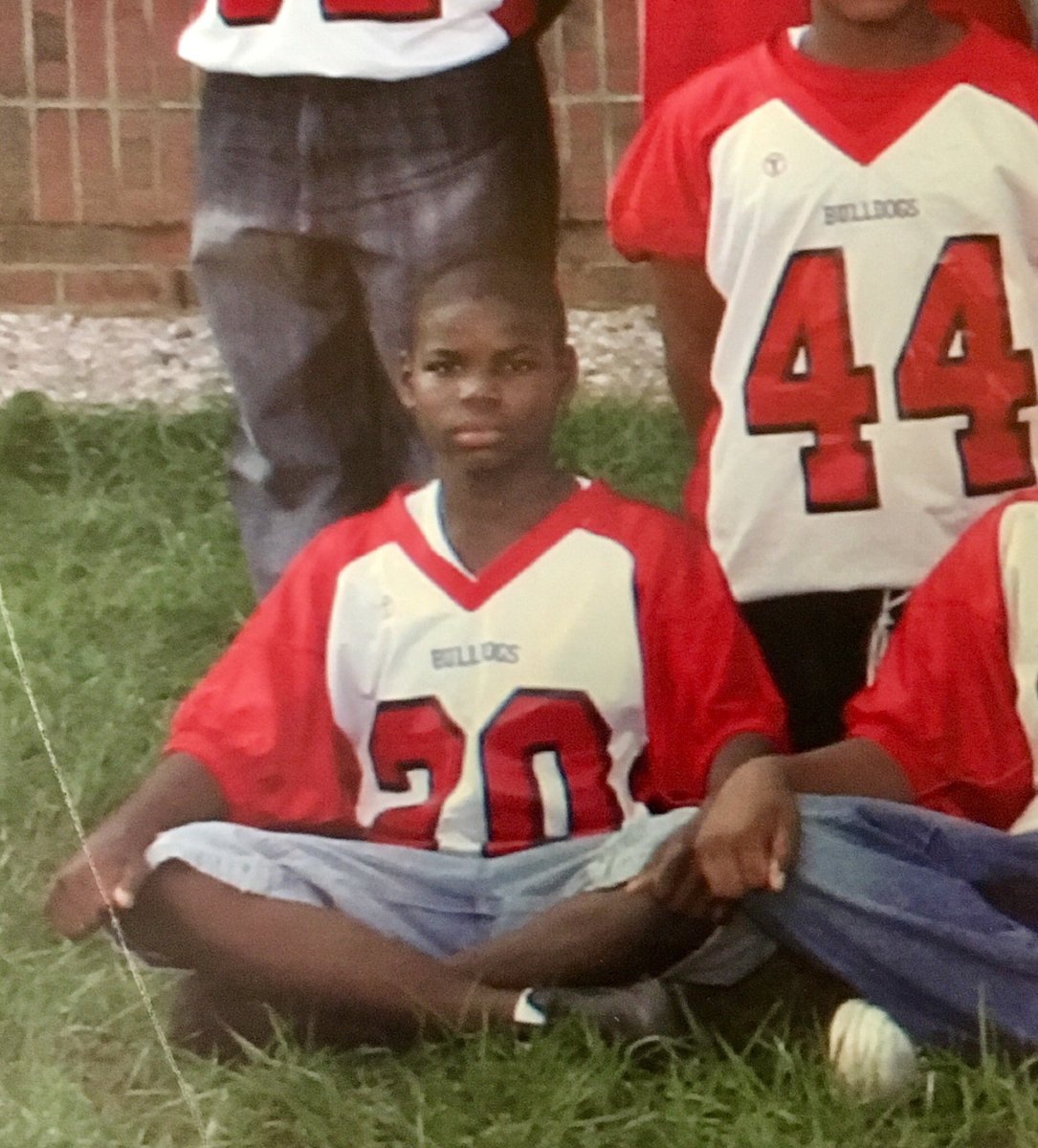 Murphy_PE's tweet photo. Bunn Middle is cleaning up the storage closet and look what was found @TarikCohen. 2008-2009 year in football and track. Proud of you! https://t.co/6nJkRRCaOJ