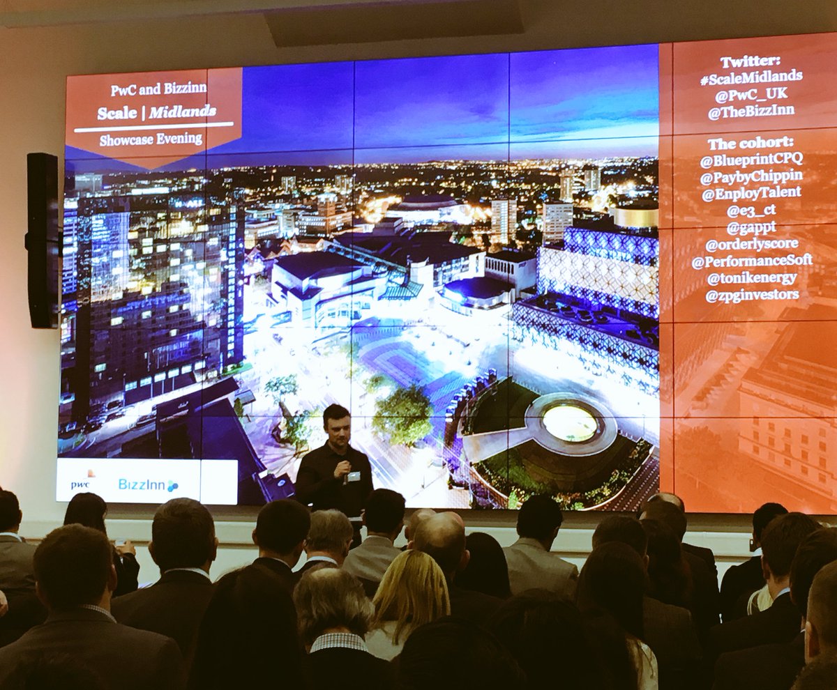 PaybyChippin's tweet photo. Ready to go at @PwC_Midlands @TheBizzInn #ScaleMidlands with @BlueprintCPQ @EnployTalent @e3_ct @gappt @orderlyscore @PerformanceSoft @tonikenergy @zpginvestors https://t.co/vgfwzDwHXc