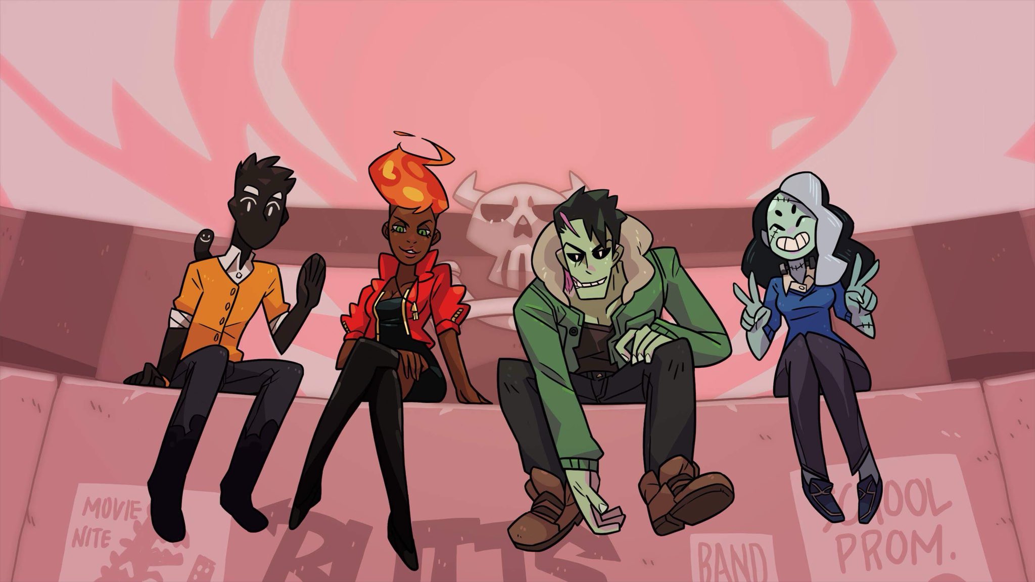 Monster Camp Is Out Now Welcome To Monster Prom Monsterprom Is The First Multiplayer Dating Sim Expect Tons Of Absurd Situations Crazy Challenges And Hard Choices Are You Ready