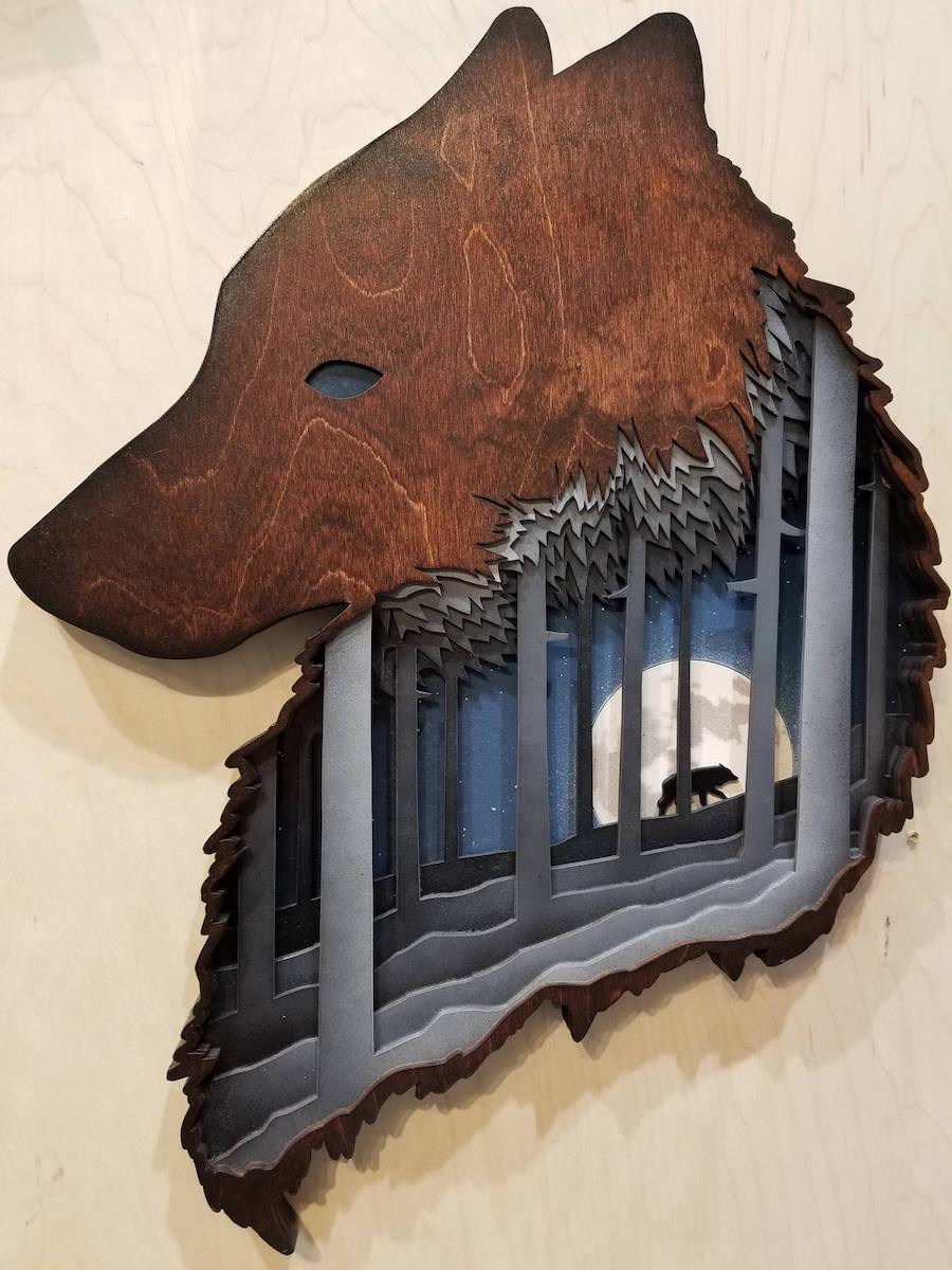 mymodernmet's tweet photo. Multilayered wood sculptures capture the enchantment of storybook forests https://t.co/8nU1lUwSSu https://t.co/twsqGAsvY6