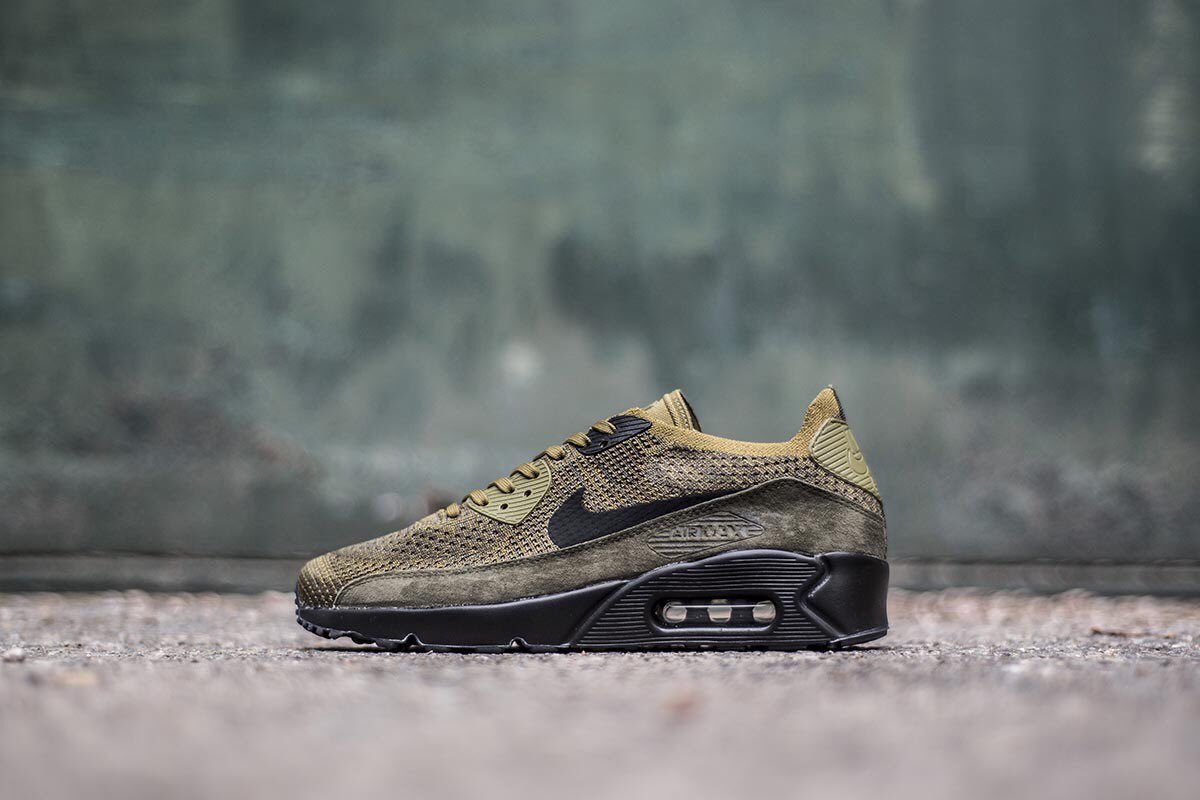 nike air max 90 ultra 2.0 flyknit olive