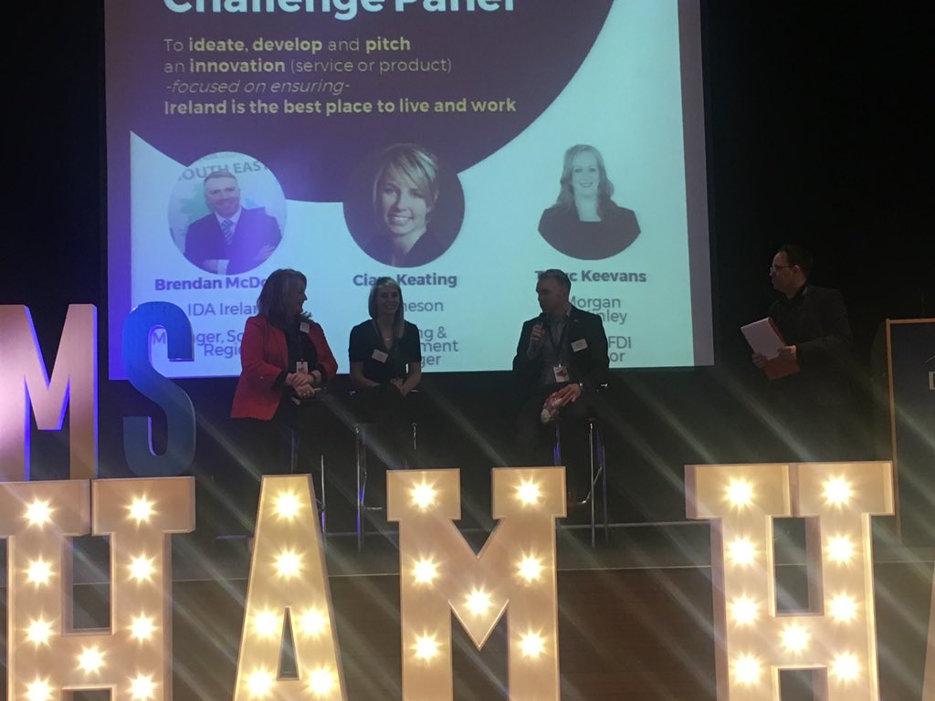 TQitContracting's tweet photo. #AmChamHackers #challengepanel @TraycKeevans MMKIreland https://t.co/MK9vJdPJMH