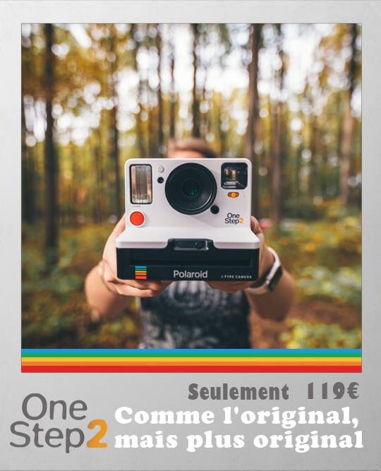 Digixo's tweet image. [Pola] One Step2 !
Le nouveau Polaroid comme l'original, mais plus original 🤩
retrouvez le juste ici pour seulement 119 € :⬇️⬇️⬇️
digixo.com/photo/appareil…

Et profitez d'une remise de 10% pour l'achat simultané de 1, 2 ou 3 recharges. #polaroid #photographer #pictoftheday
