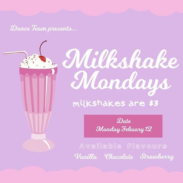 LCSMadness's tweet photo. Make sure you buy a milkshake Monday!! https://t.co/VtmCHSvdcL