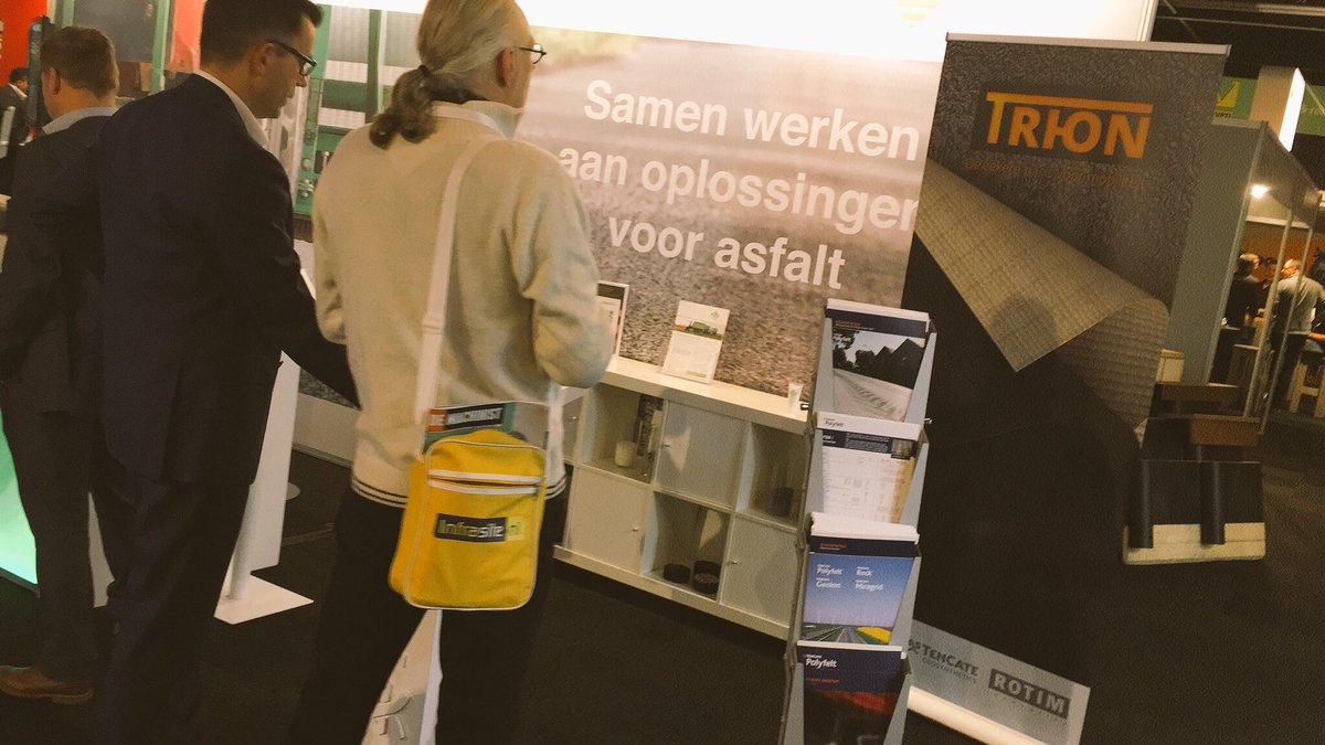 BoruzaM's tweet photo. Pre Tweet @Infrasite over New samenwerking @Trion De Zekere Basis voor mobiliteit met @TenCate_Geo_NL @EshaInfra &amp; Rotim. https://t.co/9ecN93RyrZ