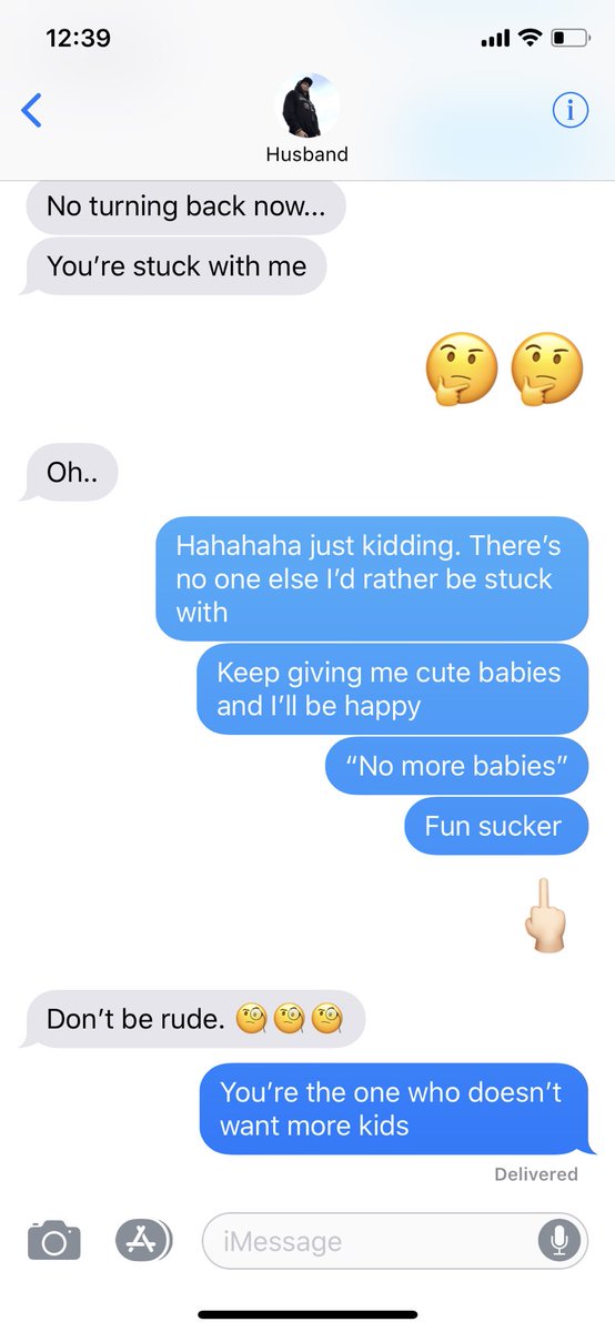 LHubbs0820's tweet photo. When you and your husband don’t agree on how many kids to have #funsucker #iwant1000 https://t.co/LoTpAmQNzX
