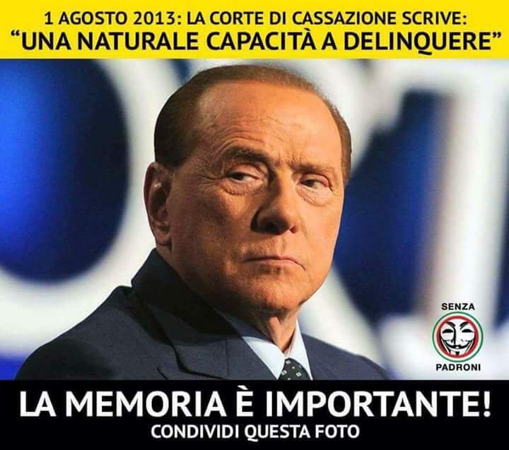 Risultati immagini per berlusconi rincoglionito