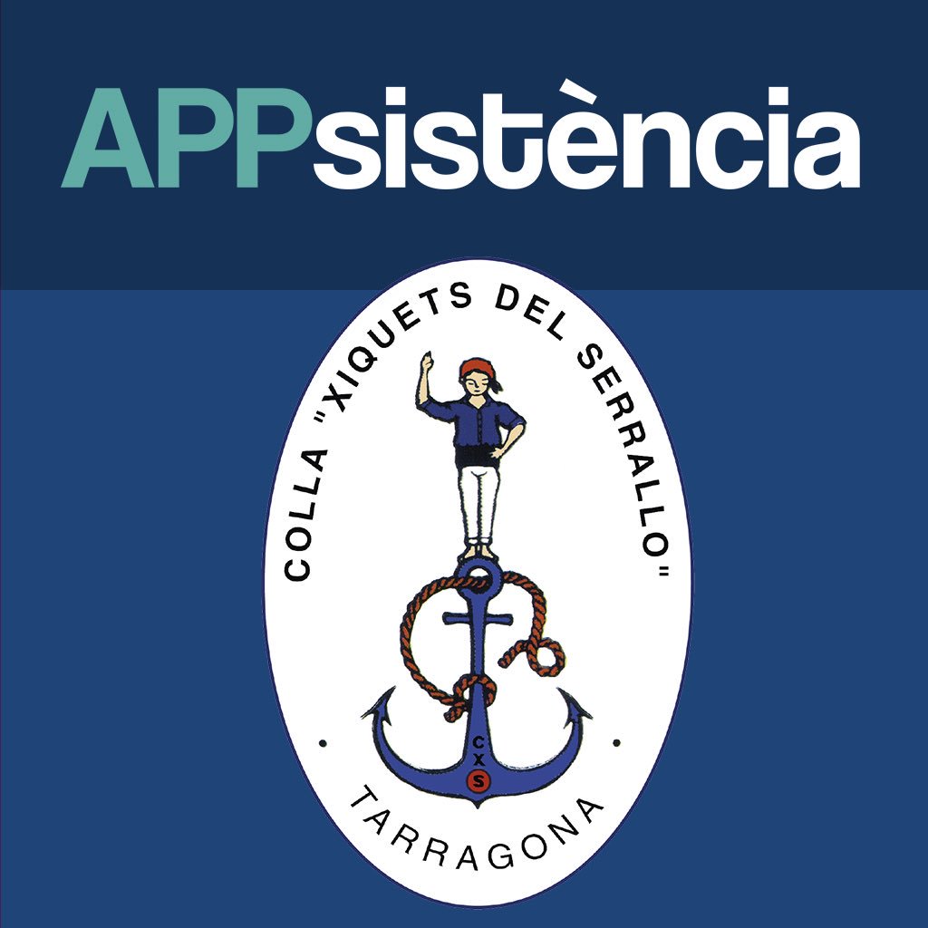 📲📣 A partir d’aquesta temporada, els <a href="/XiquetsSerrallo/">Xiquets del Serrallo</a> faran servir <a href="/APPsistenciaCAT/">APPsistència</a> per muntar les pinyes digitalment i poder gestionar l’assistència dels seus #castellers!