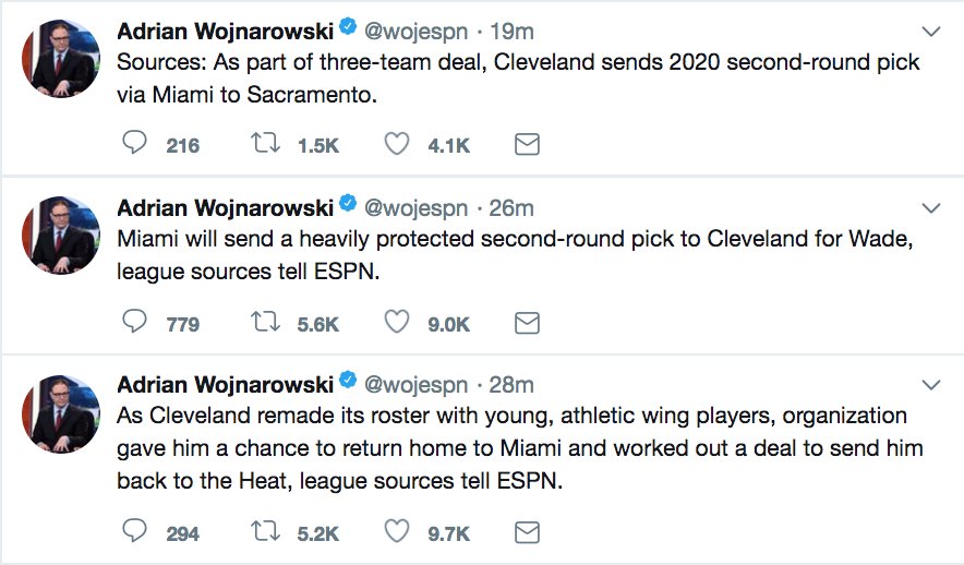 espn's tweet photo. LeBron looking at these trades like ... https://t.co/1g7fXBrlM2