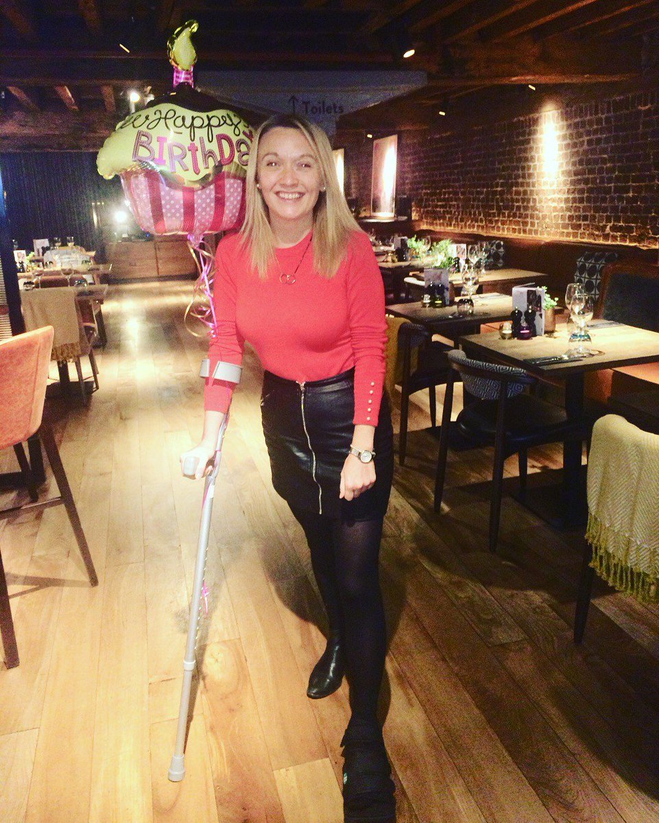 Wishing the happiest of birthdays to our head Sipster and top dog, Clare!🎉🍾🎂🐾💕 ... as well as a speedy recovery! 🤕 Xxx

#HappyBirthday #SipsterFamily #FamilyFun #Cupcakes #GingerShots #TopDog #Matriarch #Mornings #WIQ #TeamMeetings #19again #Cake #PimpYourCrutches #pegleg