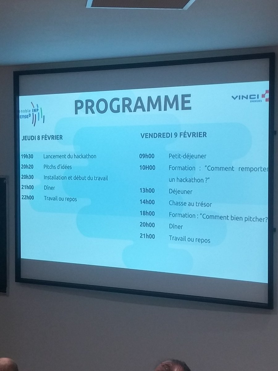 2eme défi, géolocalisation indoor dans un atelier. Hackathon <a href="/Ense3/">Grenoble INP - Ense3</a> avec <a href="/VINCIEnergies/">VINCI Energies</a> <a href="/BeMyAppFR/">BeMyApp France</a> . 48h pour un futur plus smart