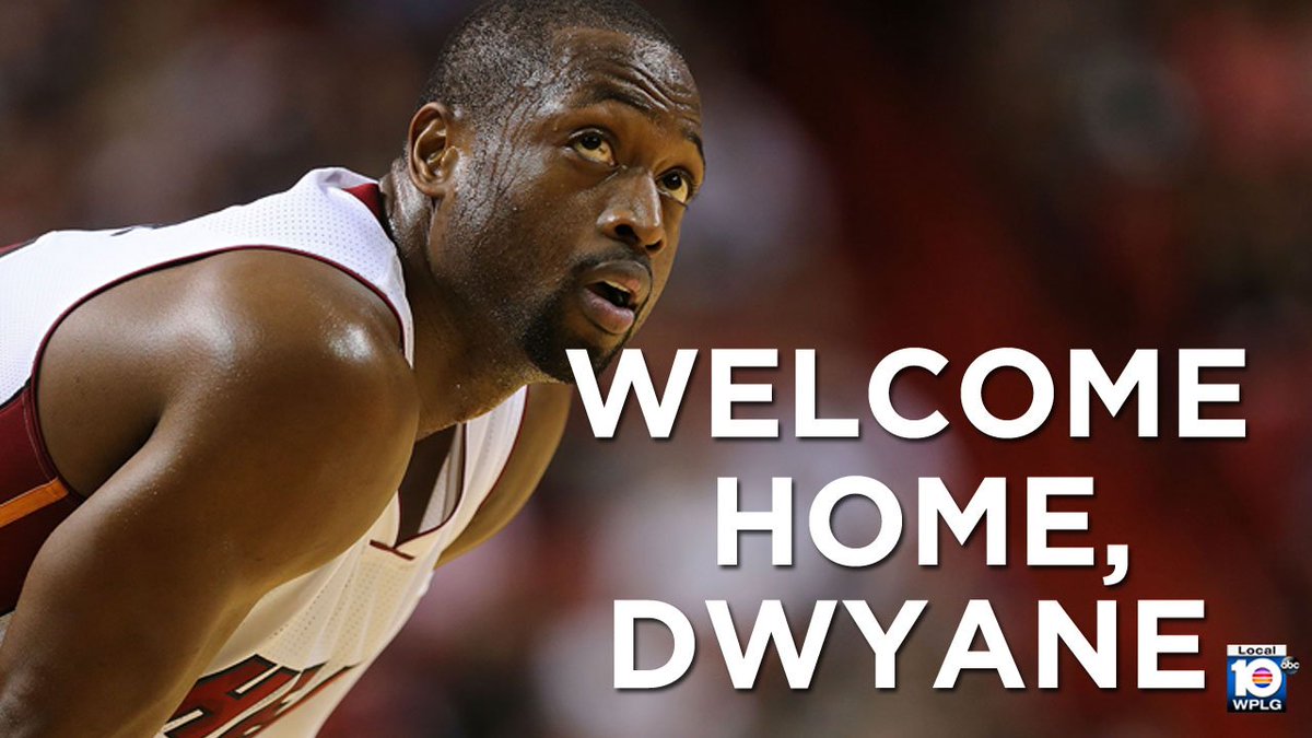 Welcome home, @DwyaneWade... we've missed you! bit.ly/2siWpEz?utm_so… https://t.co/hYqygHsgfD