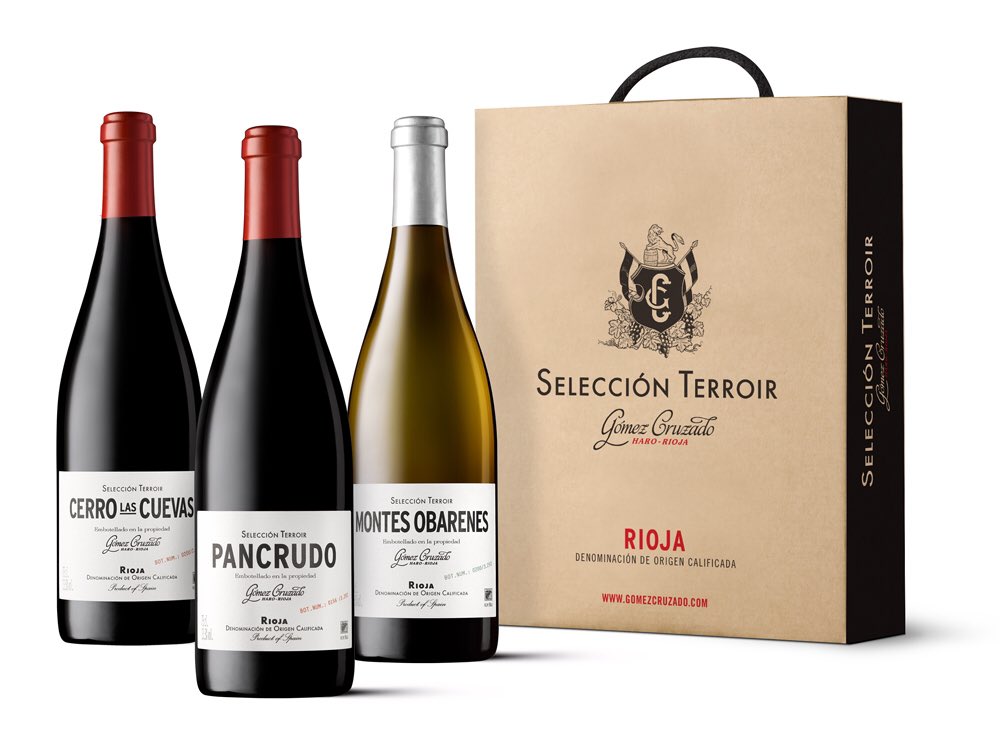 b_gomez_cruzado's tweet photo. .@timatkin praises @b_gomez_cruzado #SeleccionTerroir: #Pancrudo "brilliant Garnacha" (95 points); #MontesObarenes "delicious white" (94 points) and #CerroLasCuevas "another serious, tightly focused red from @b_gomez_cruzado" (93 points) #AtkinRiojaReport https://t.co/36qHPboJSi