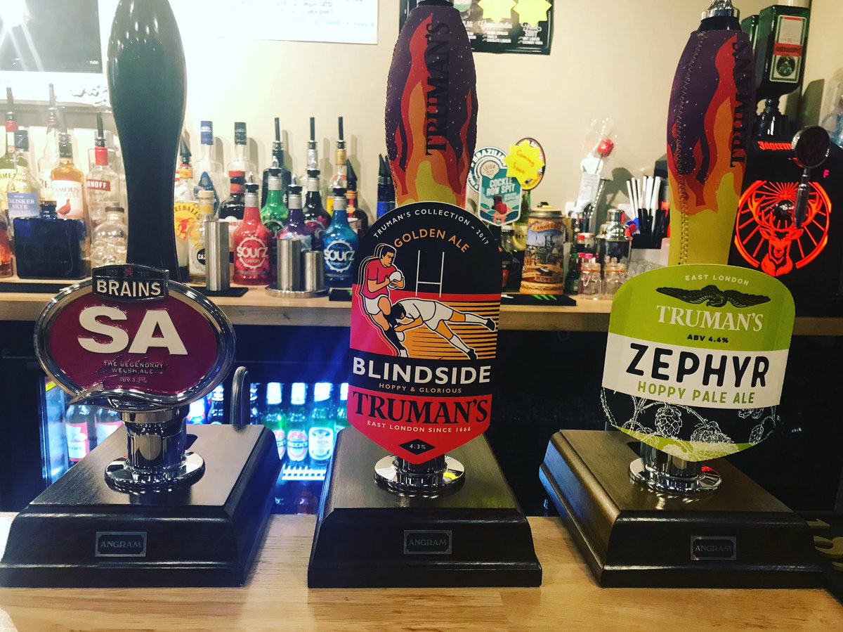 theabbeyarms's tweet photo. On now #brainssa #blindside #zephyr @trumans_beer @brainsbrewery https://t.co/VrC4pM8Pht