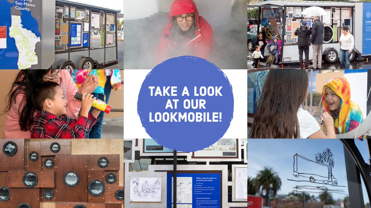 SMCLibraries's tweet photo. Discover our fun #interactivemobilelibrary with #SMCLibraries's #Lookmobile at #FosterCityLibrary all month long! Ride a #fogtricycle, use a #cameraobscura, draw on a #perspectivewindow, create maps and more #handsonlearning activities! https://t.co/ed7c0t196E #OpenforExploration https://t.co/Lz51z6zRro