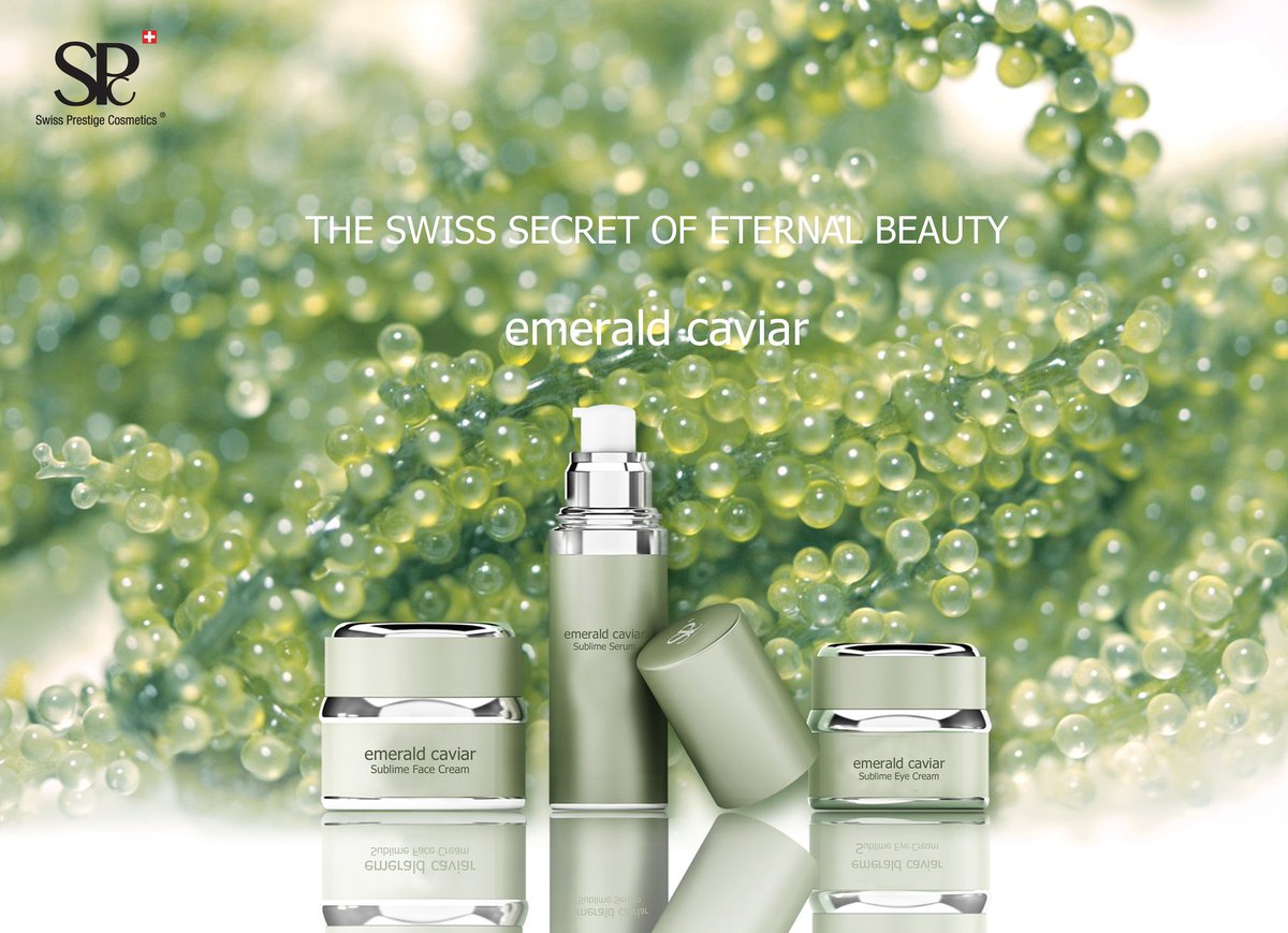 SwissPrestige's tweet photo. The emerald caviar collection offers the highest quality skin care avaliable, surpassing expectations. The collection is an alliance of nature and science that brings your skin in the gift of youth.
#SwissPrestigeCosmetics #swissnature #skincare #pureswiss #emeraldcaviar https://t.co/B5knUHeMF7