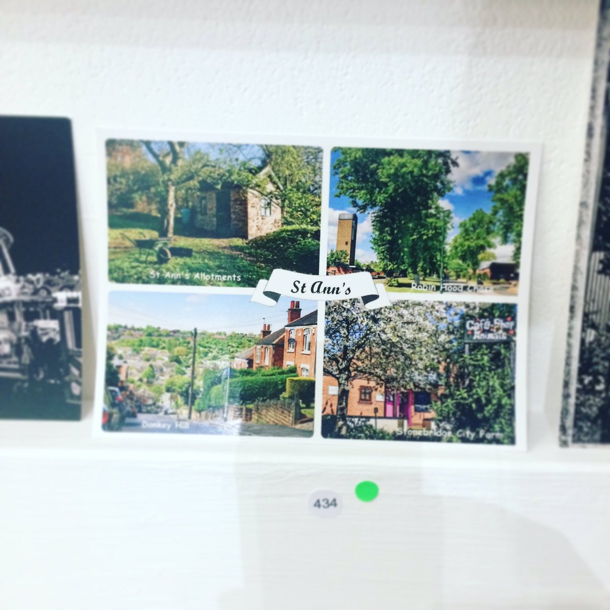 HollyInNotts's tweet photo. Found some love for St Ann's in the International Postcard Show @surfacegallery Artwork by @urbantakes https://t.co/CK1kL5lqMo
