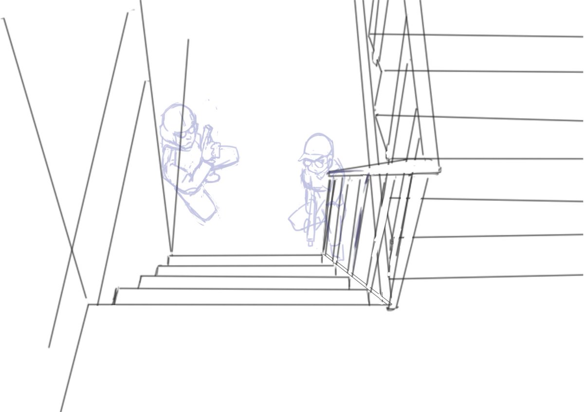 またシージでパロディ描いてるんだけどこの構図だけで何のパロしてるか当てられたらガチで狂人。ヒント映画 
