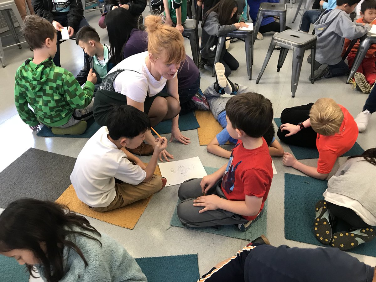 Anything can be a computer! Students discuss all the computers they encounter in their lives, and then invent new ones: computers in headbands, backpacks, waffle makers, beds, pencils, chairs, and more! #CSinSF #CSk8 <a href="/lindaliukas/">Linda Liukas</a> <a href="/hellorubyworld/">Hello Ruby</a> <a href="/SFUnified/">SF public schools</a> <a href="/cisdeavila/">CIS at De Avila</a>