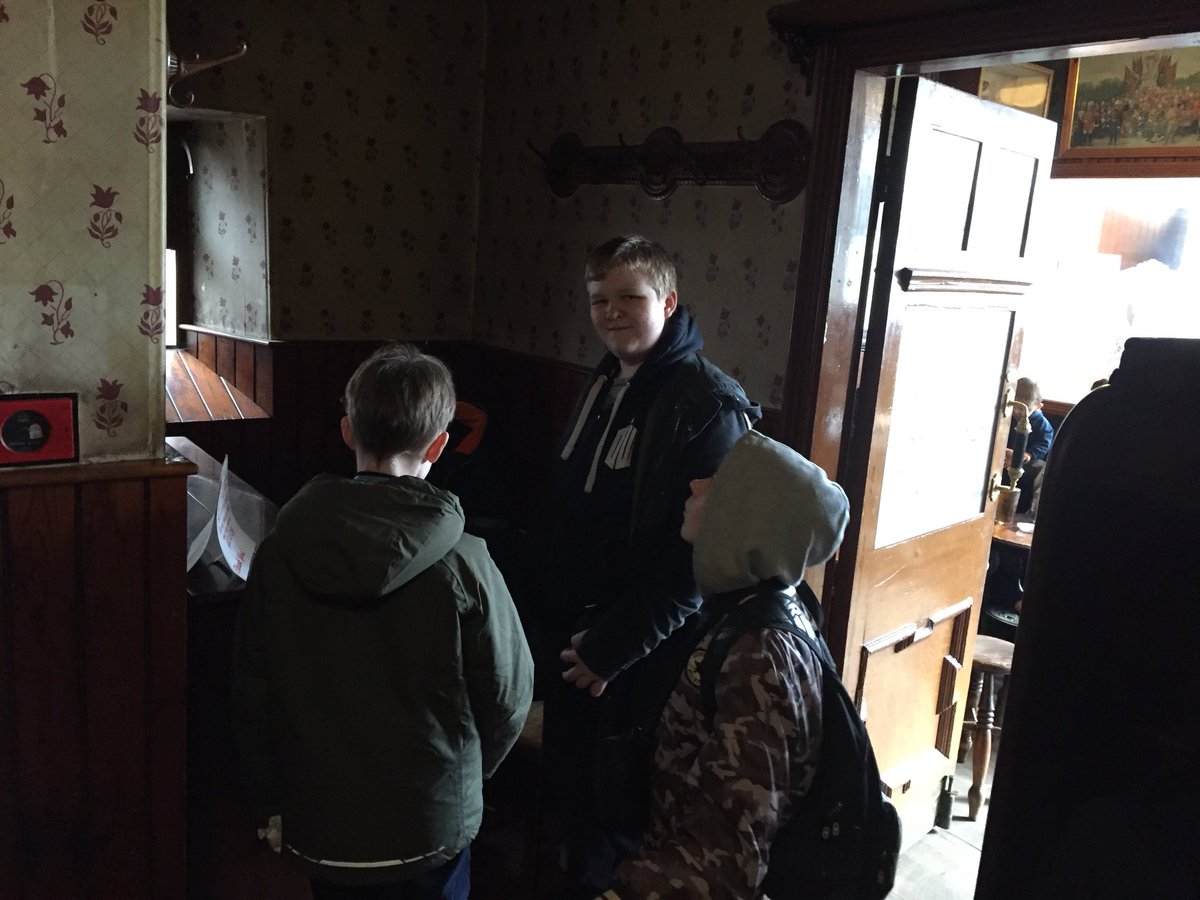 SilverdaleNT's tweet photo. We made another visit to our favourite place today - @Beamish_Museum! “CHEERS” lads, it’s been a great day. Well done to you all for representing the school to the highest standard. 
#BeamishSD #socialising #educationalvisit #BeamishMuseum https://t.co/wVGza1m2MD