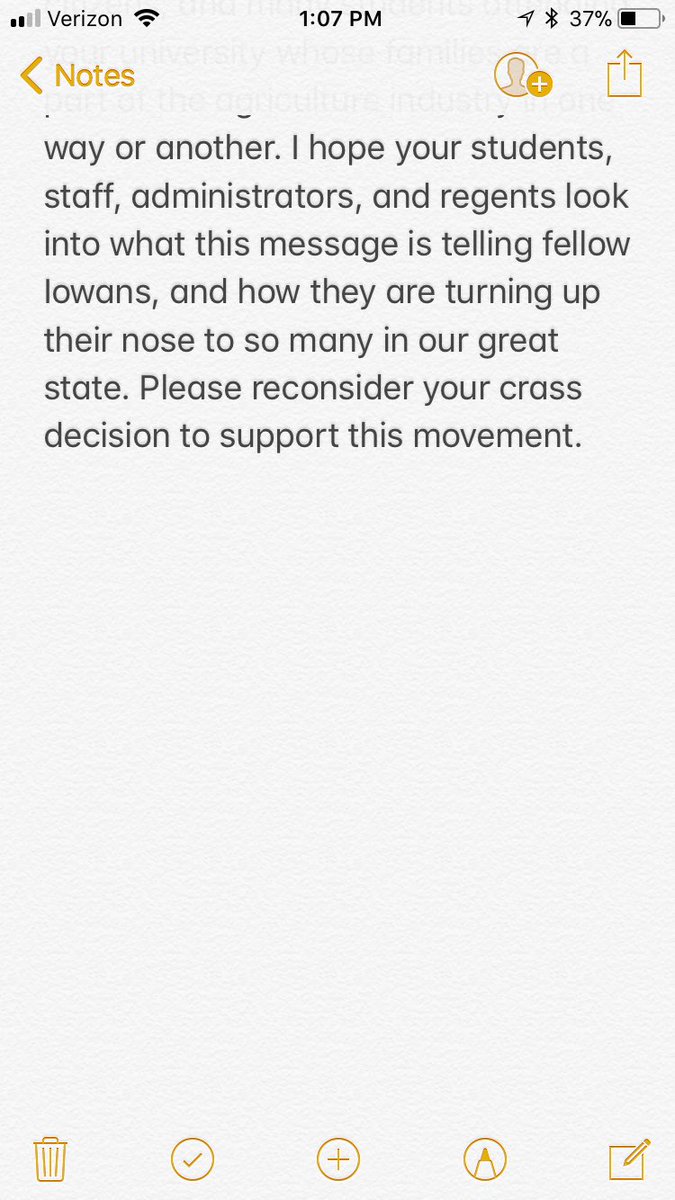 ASchmidtIA's tweet image. Dear @uiowa