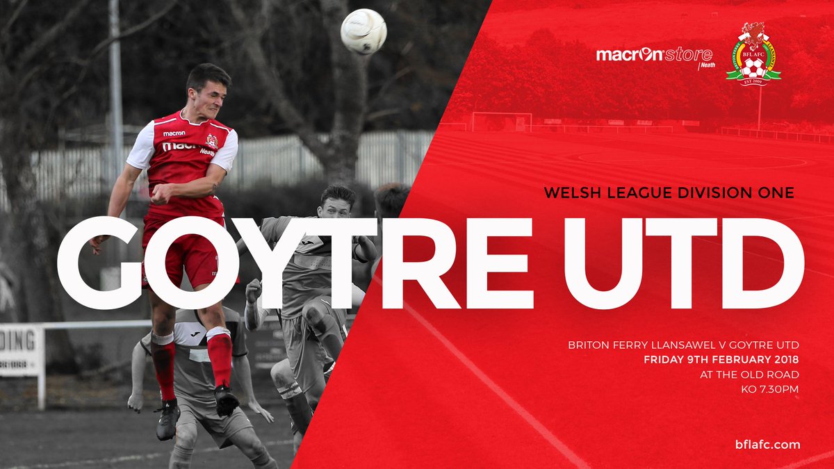 bflafc's tweet photo. MATCHDAY 17! It's derby day this Friday night under the lights as former Red @lee_leejohn 5th placed @GoytreUtd (P18/W9/D6/L3) visit the #OldRoad to take on @bflafc (P16/W5/D4/L7) in WFL1 - KO7.30PM - Bar &amp; Cafe Open as usual!
#BFLGOY #derbyday #fridaynightlive #WLD1 https://t.co/rxXoxq9l8h