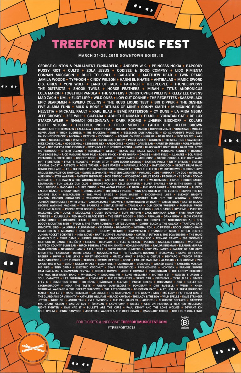 DADWAVE's tweet photo. Excited to announce we are playing @treefortfest this year in Boise, ID! March 21-25. Get your tickets here: https://t.co/NfxB0M9BK3 https://t.co/CNntD6FbHD