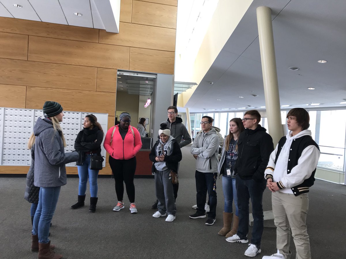 William Chrisman &amp; Van Horn students visiting <a href="/NWMOSTATE/">Northwest Missouri State University</a> <a href="/Apply_NW/">Northwest Missouri State University Admissions</a> today! Thanks so much we had a blast 🤗