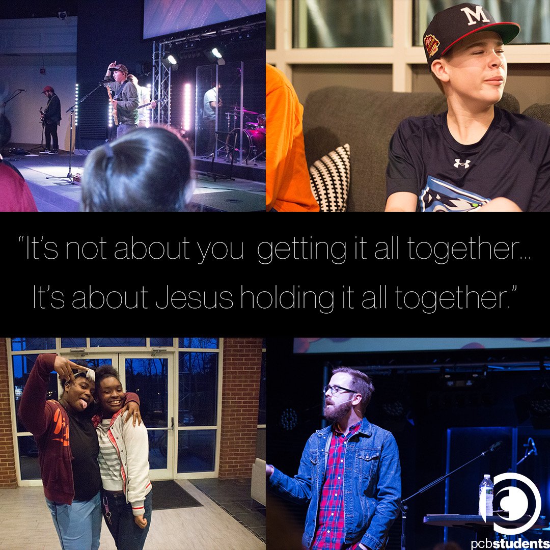 PCBStudents's tweet photo. Elevate was pretty amazing last night! If you weren’t there, you missed out! Shoutout to Austin McKinnis for leading us in worship! #pcbelevate #pcbstudents https://t.co/NWZiOelHcx