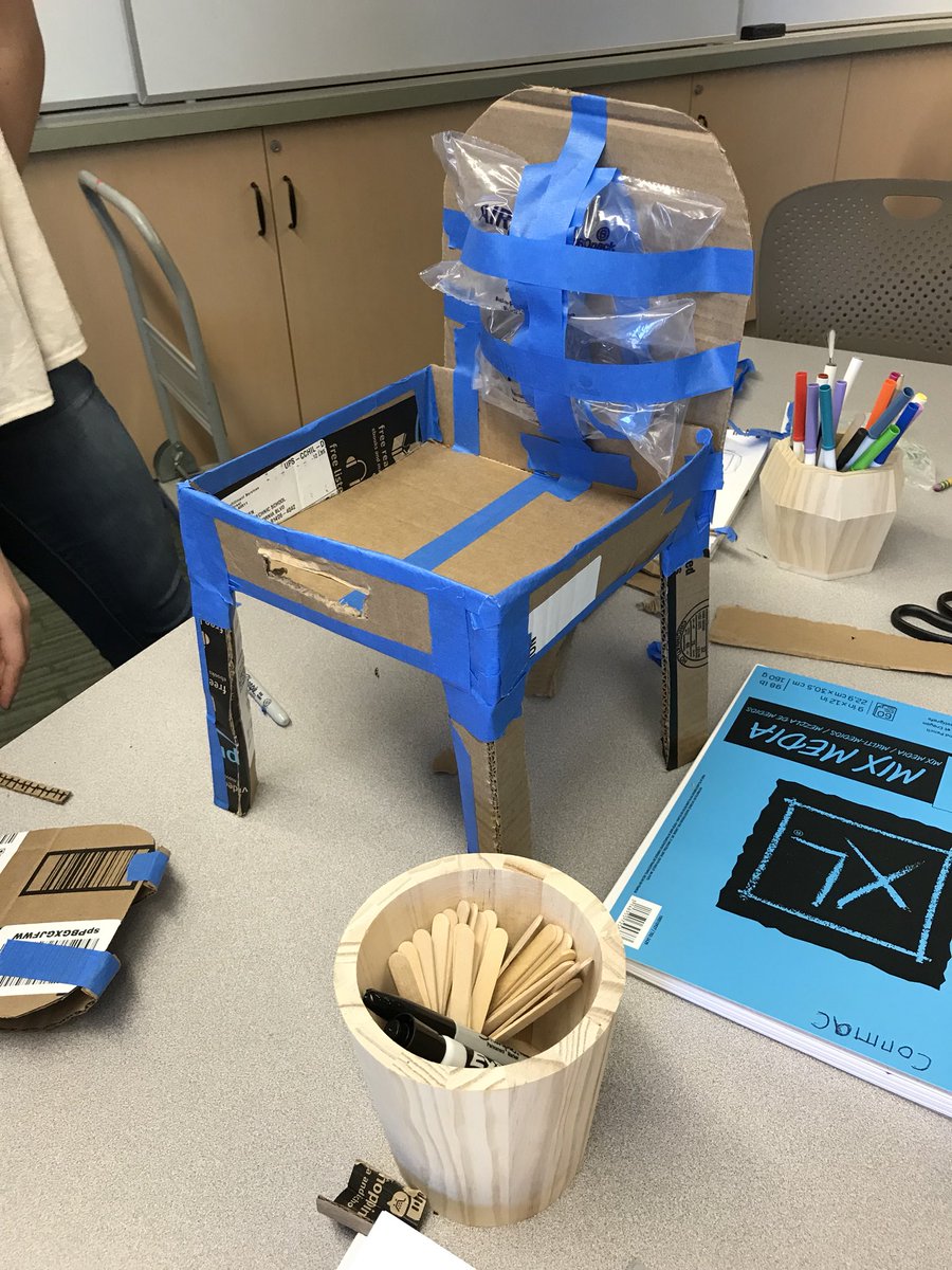 johnyen's tweet image. MS inventors create chair prototypes for specific needs.#polysolves
