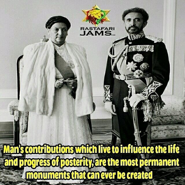 JAH Rastafari Love massive! Greetings in the name of H.I.M. Emperor #HaileSelassieI 👑🔯🦁 •

Give us di #TeachingsOfHisMajesty &amp; #EmpressMenenI ❤💛💚 Don't Want No Devil Philosophy!

#Rastafari #LionOfJUDAH #RastafariJams #SpreadLoveLikeAVirus