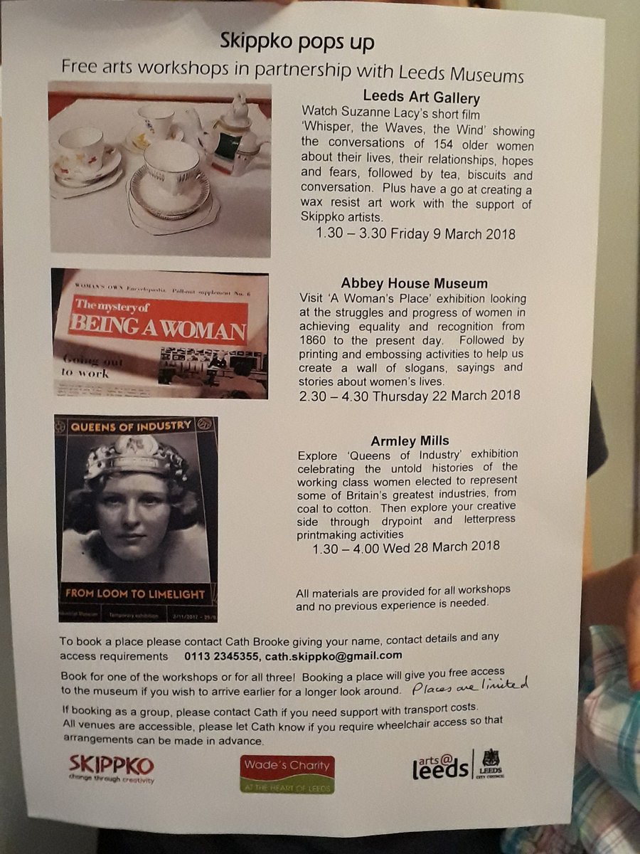 Skippko pops up at Leeds Museums and Galleries soon:) for more info and to book contact cath.skippko@gmail.com <a href="/LeedsMuseums/">Leeds Museums & Galleries</a> <a href="/LeedsArtGallery/">Leeds Art Gallery</a> <a href="/LeedsInspired/">Leeds inspired</a>