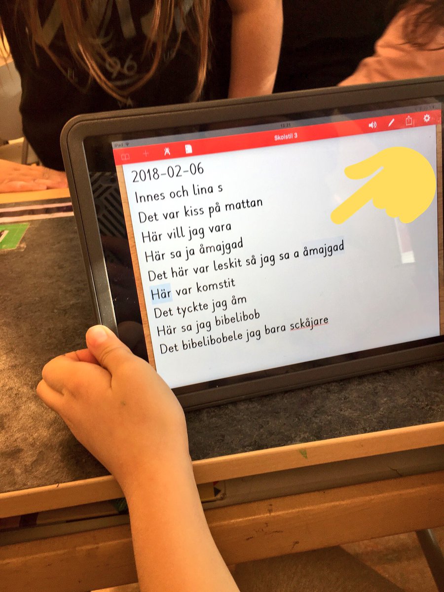 Det bästa med att jobba i skola är man ständig lär sig nya saker. I tisdags fick jag lära mig att ”Åmajgad” det är ett nytt ord i svenskan enligt mina fina och roliga ettor. De försäkrade mig dock om att ”bibelobobeli” inte är ett riktigt ord. <a href="/malinahlstrm1/">Malin Ahlström</a> @stenkulaskolan #ASL