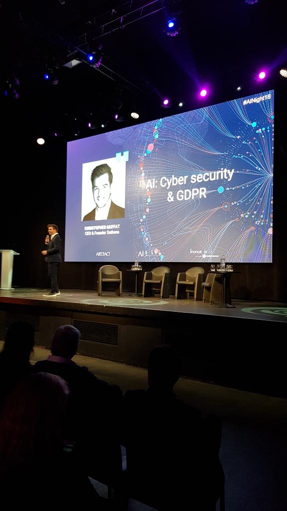 Dathena ease cyber security &amp; gdpr #ainight18