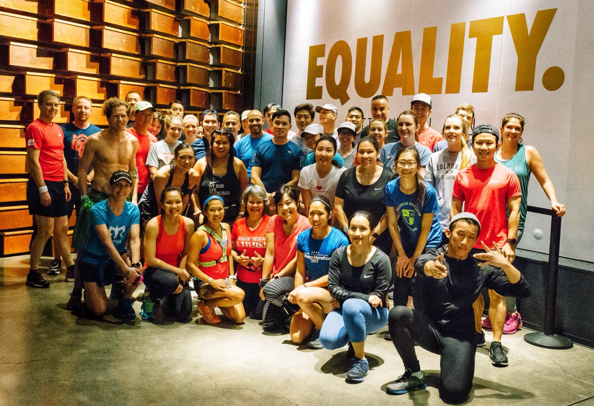WeRunSF_'s tweet photo. So great to see all of our beautiful runners ! #werunsf https://t.co/DHJrl5vlH4
