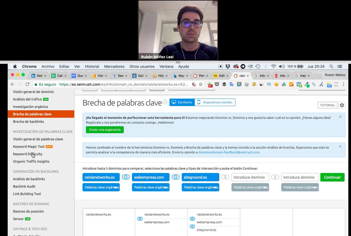 marketingandweb's tweet photo. Hoy @RubenManez dándolo todo enseñando cómo crear una estrategia de contenidos para un blog. ¿Aún no tienes estrategia? #blogger #blogging https://t.co/PZr5tHOhpj