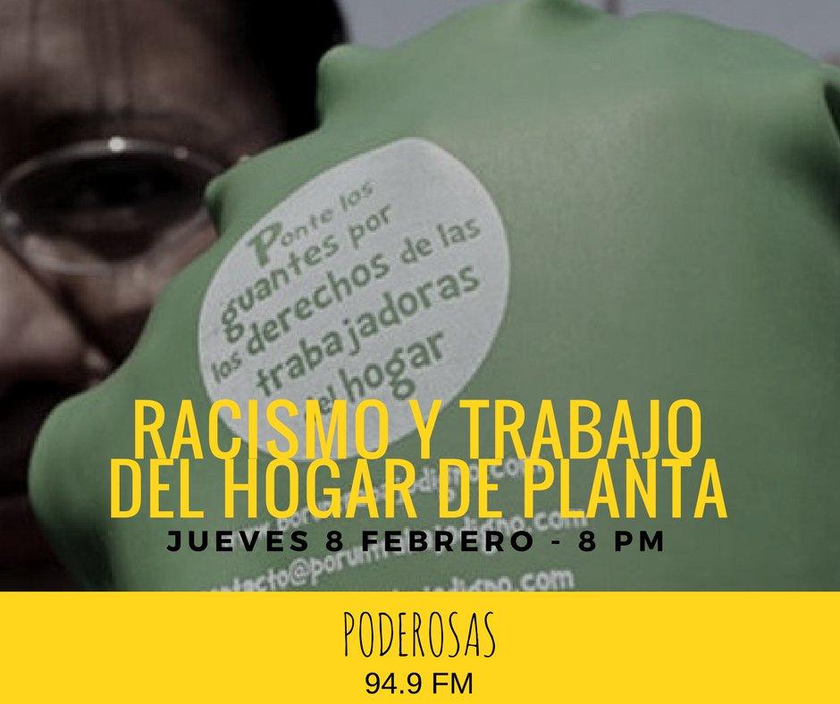 poderosas_fm's tweet photo. Hoy estará con nosotras la Dra. Séverine Durin, profesora-investigadora en Ciesas Noreste que ha estudiado la relación entre servicio doméstico, género y etnicidad ✊🏽 Las esperamos a las 8PM por Frecuencia Tec 94.9 y https://t.co/UvOgLZS0cB https://t.co/R7qEj4ZEpB