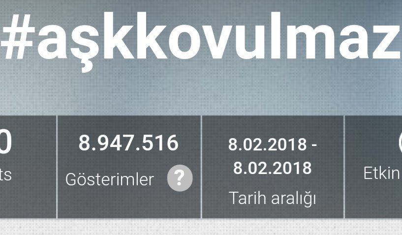 mustinetnet's tweet photo. Şimdi gördüm. 2 saatlik #AşkKovulmaz sohbetimizi sosyal medyada yaklaşık 9 Milyon kişi takip etmiş. Müthiş :) Tekrar ilginize teşekkür ederim canlarım 😚😚😚 https://t.co/O48KymcMhe