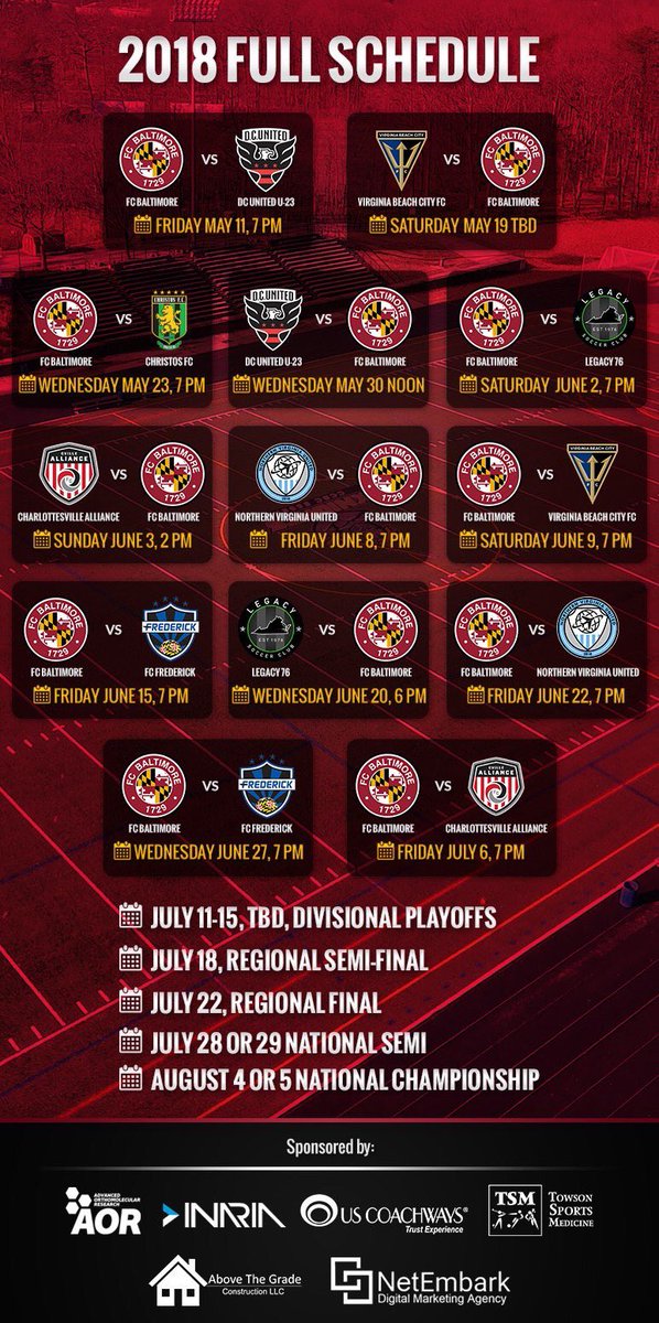Glad the schedule is here! Away trip to VA Beach early on in the season, christos will be a lot of fun, and our 1st conference home game is against the defending conference champions. Bring it on!